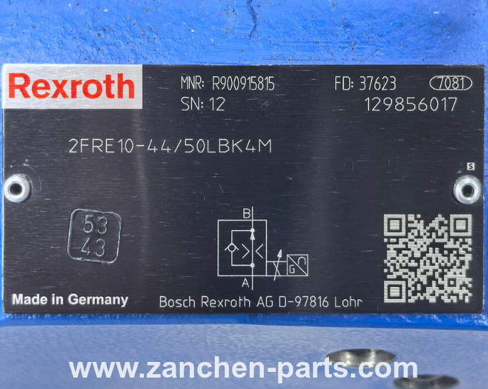 Rexroth R900915815 Flow Control Valve 2FRE10-44/50LBK4M